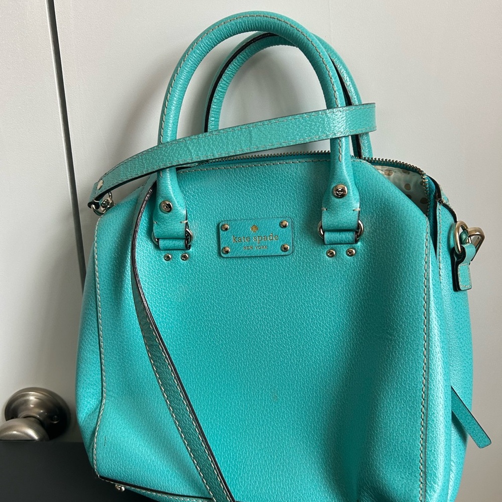 Kate Spade Aqua Satchel